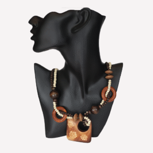 Ensemble Collier & Boucles d’Oreilles Bohème Vintage – Fait Main